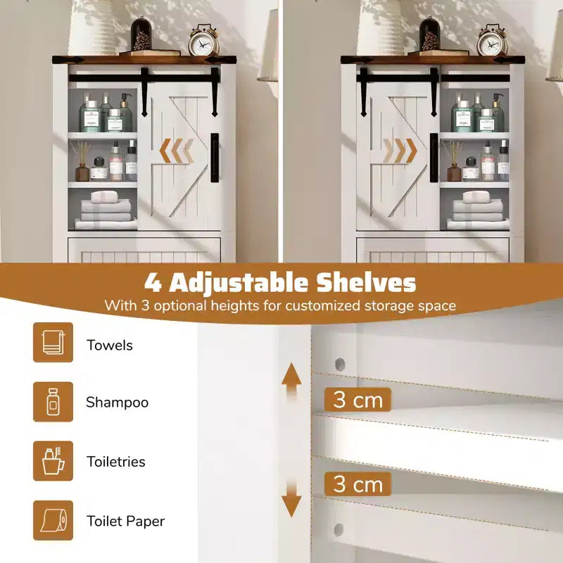 Meuble bas de salle de bain style ferme