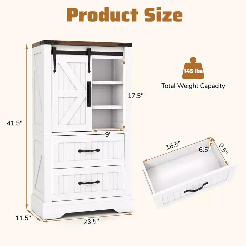 Meuble bas de salle de bain style ferme