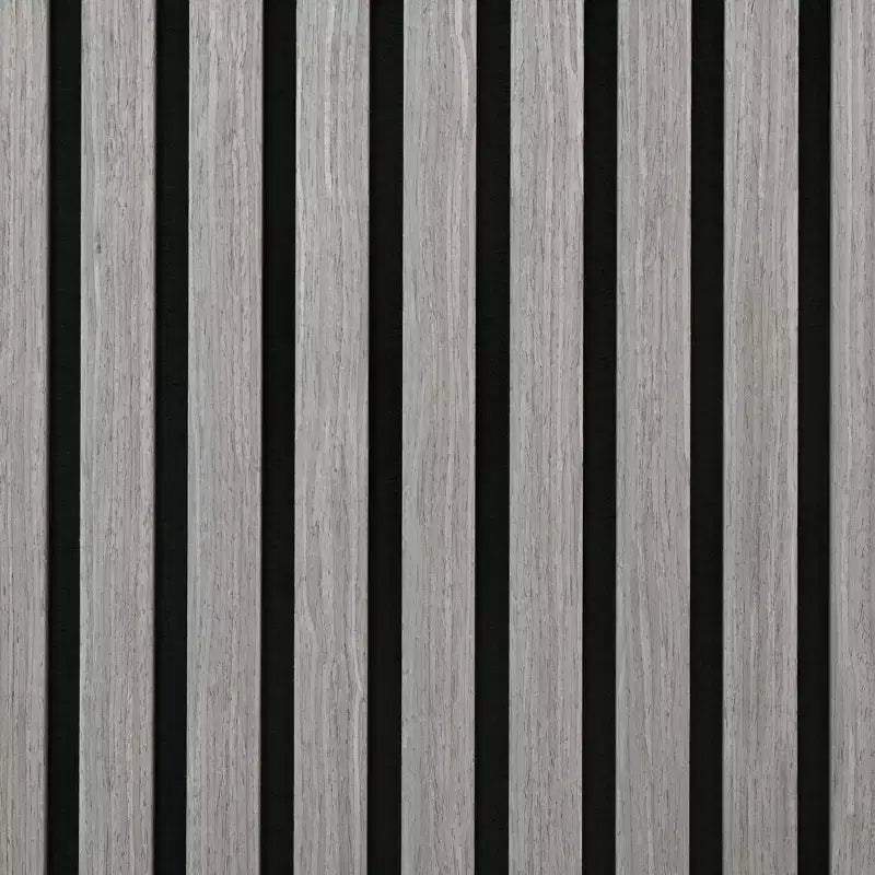 Panneaux muraux en bois, Lambris acoustique à lattes