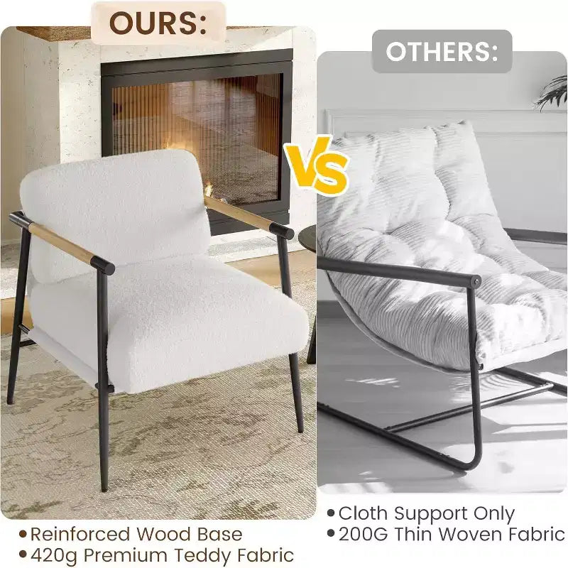Fauteuil confortable, Fauteuil d'appoint moderne