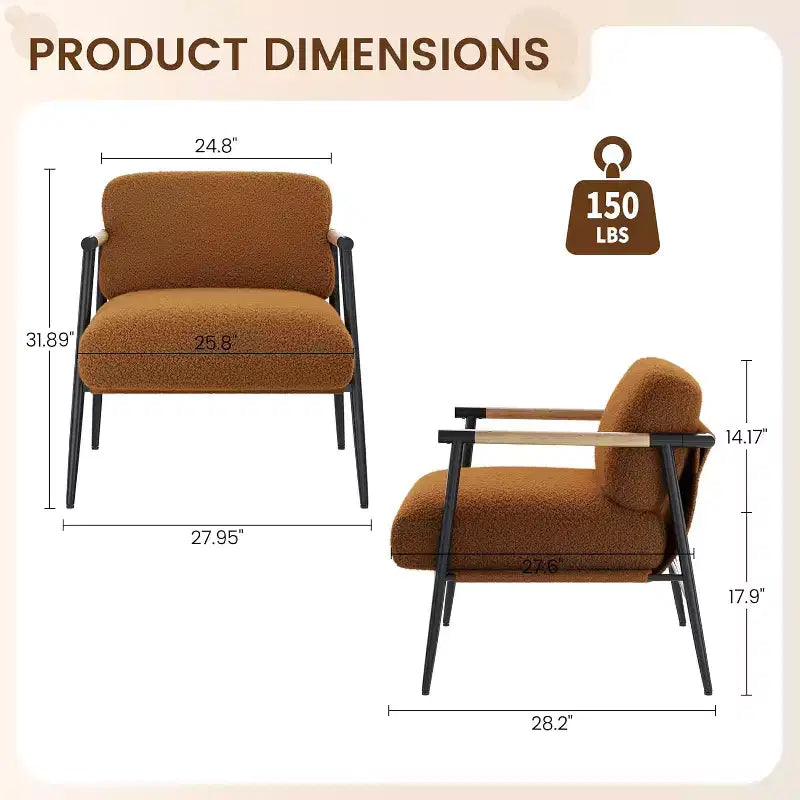 Fauteuil confortable, Fauteuil d'appoint moderne