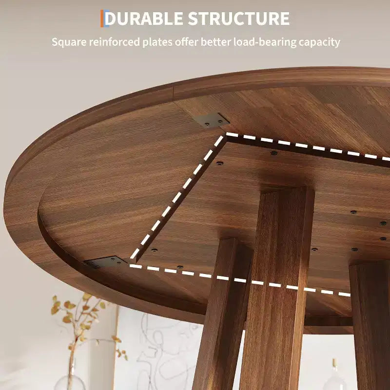 Table à manger ronde moderne