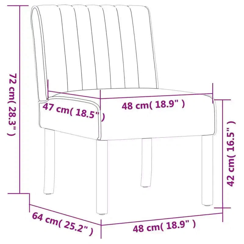 Chaise tapissée velours vert foncé