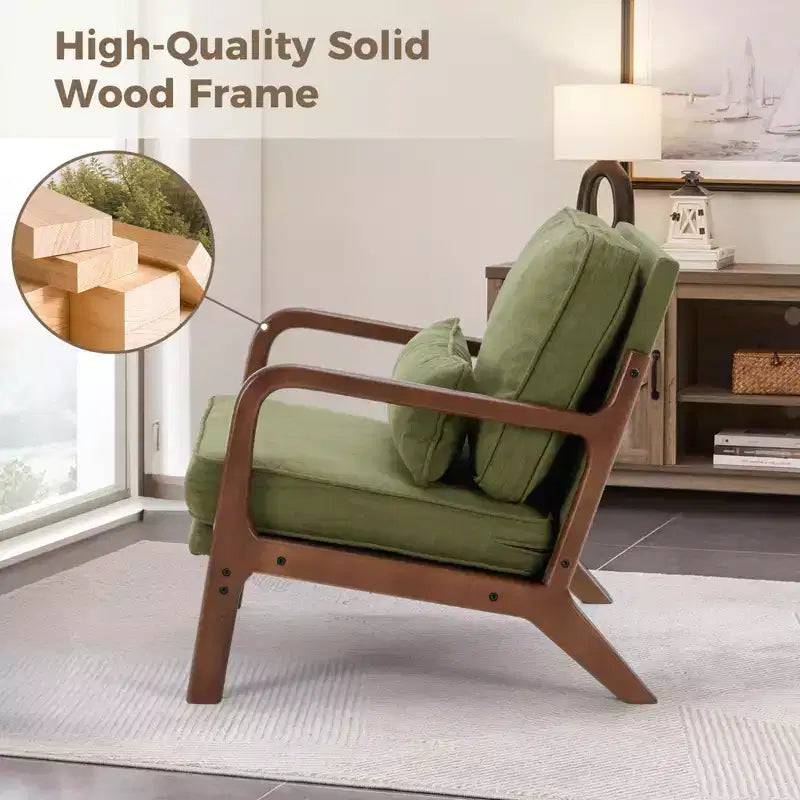 Fauteuil d'appoint moderne du milieu du siècle