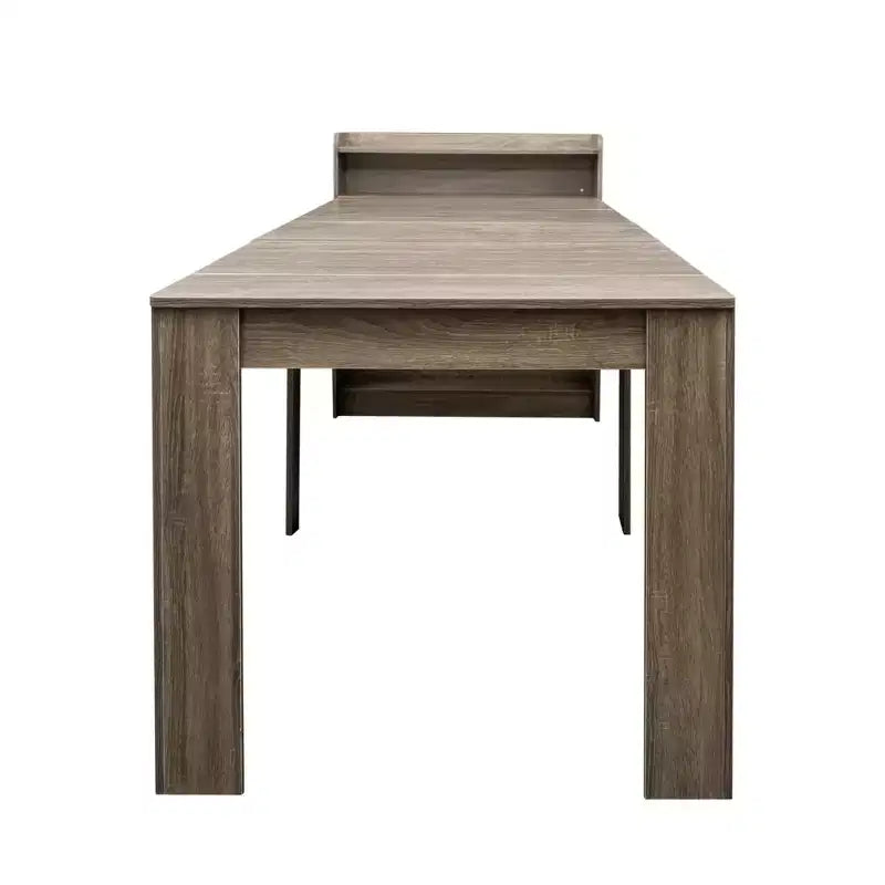 Table rectangulaire polyvalente et peu encombrante