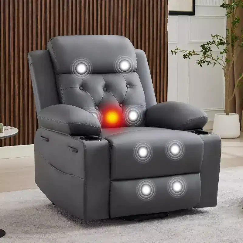 Salon  Fauteuil club en cuir
