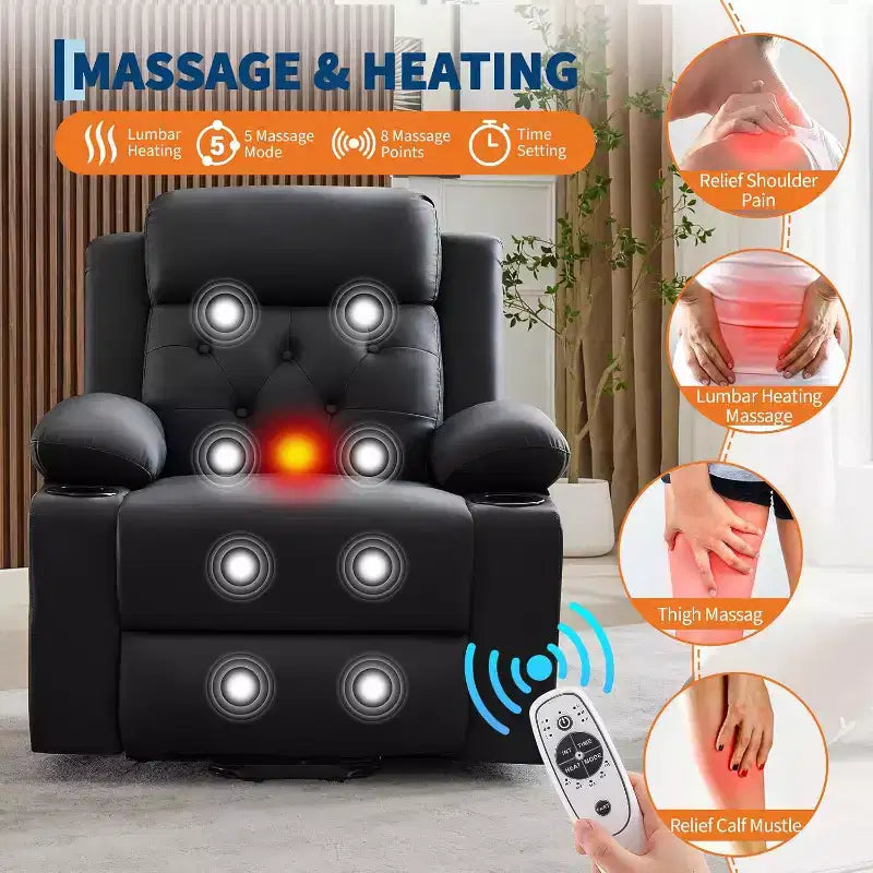 Salon  Fauteuil club en cuir