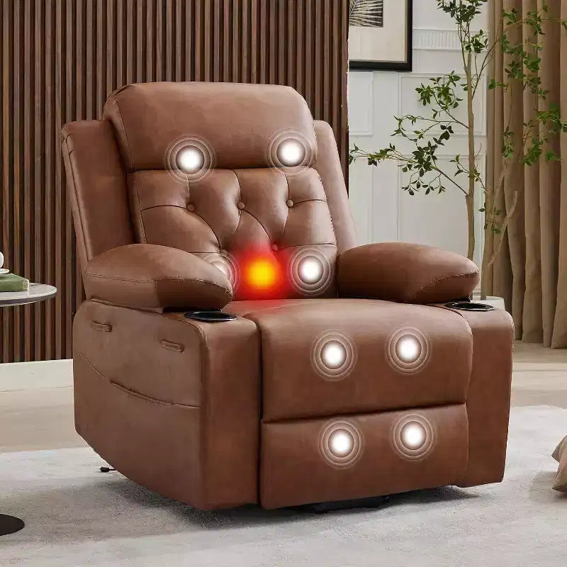 Salon  Fauteuil club en cuir