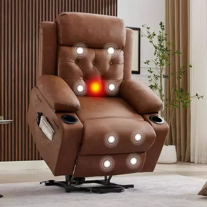 Salon  Fauteuil club en cuir
