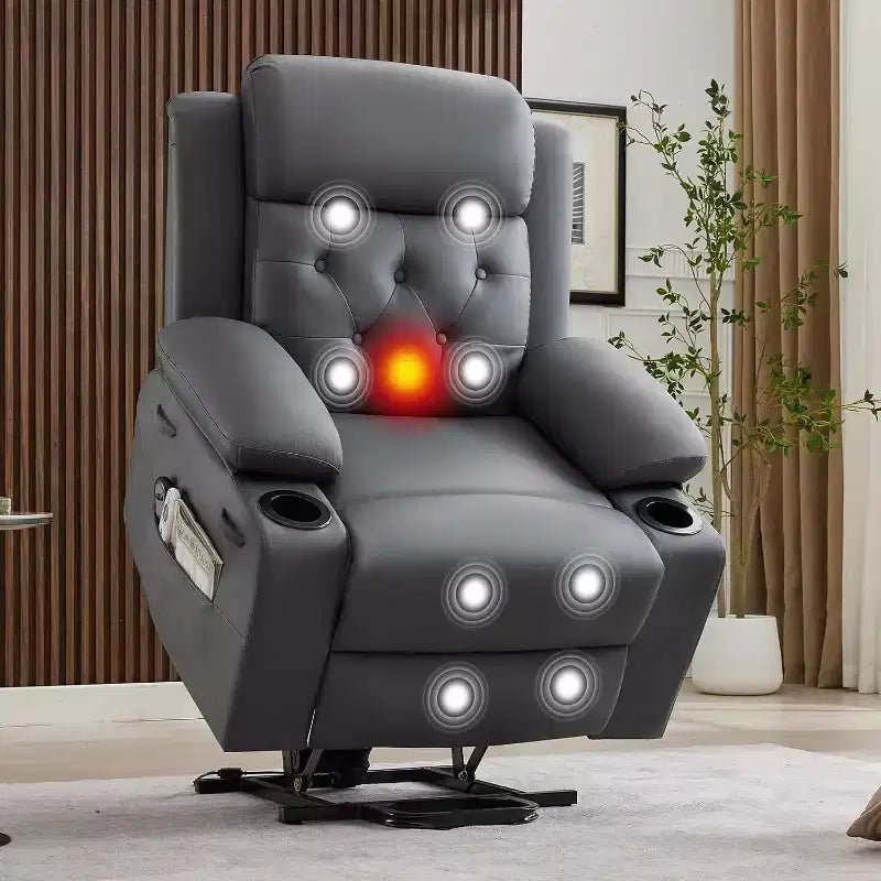 Salon  Fauteuil club en cuir