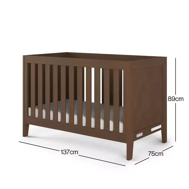 Lit de bébé convertible 3-en-1, se transforme en lit de tout-petit et en lit de repos