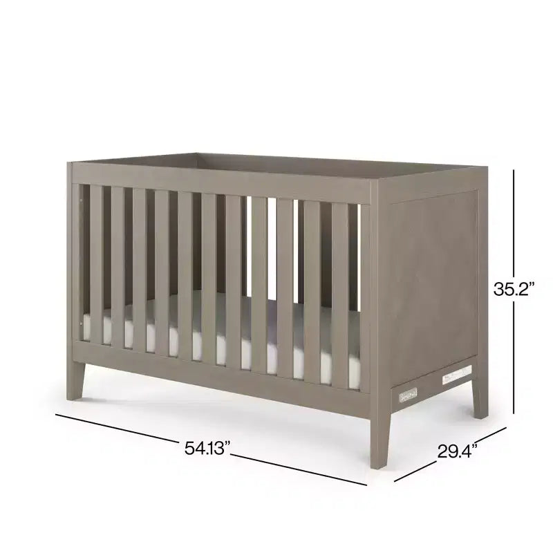 Lit de bébé convertible 3-en-1, se transforme en lit de tout-petit et en lit de repos