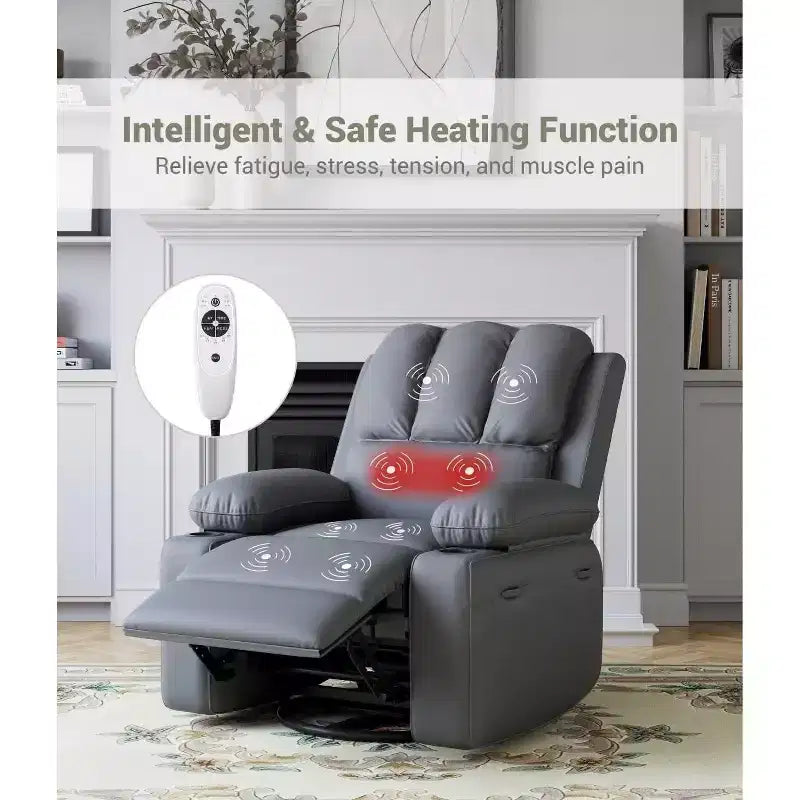Fauteuil inclinable Acekool avec massage et chaleur