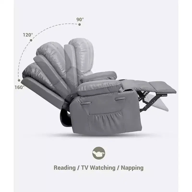 Fauteuil inclinable Acekool avec massage et chaleur