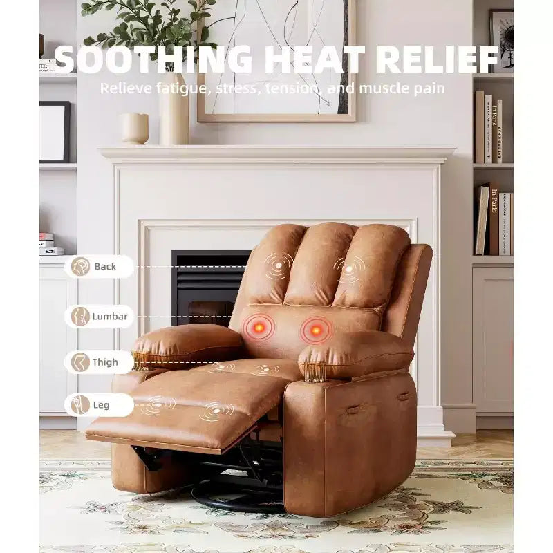 Fauteuil inclinable Acekool avec massage et chaleur
