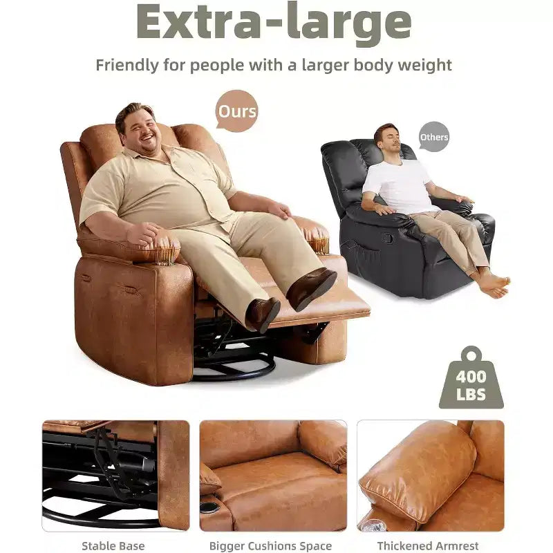 Fauteuil inclinable Acekool avec massage et chaleur