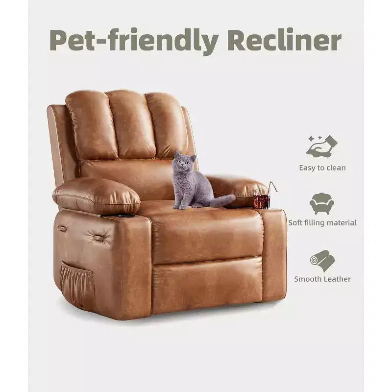 Fauteuil inclinable Acekool avec massage et chaleur