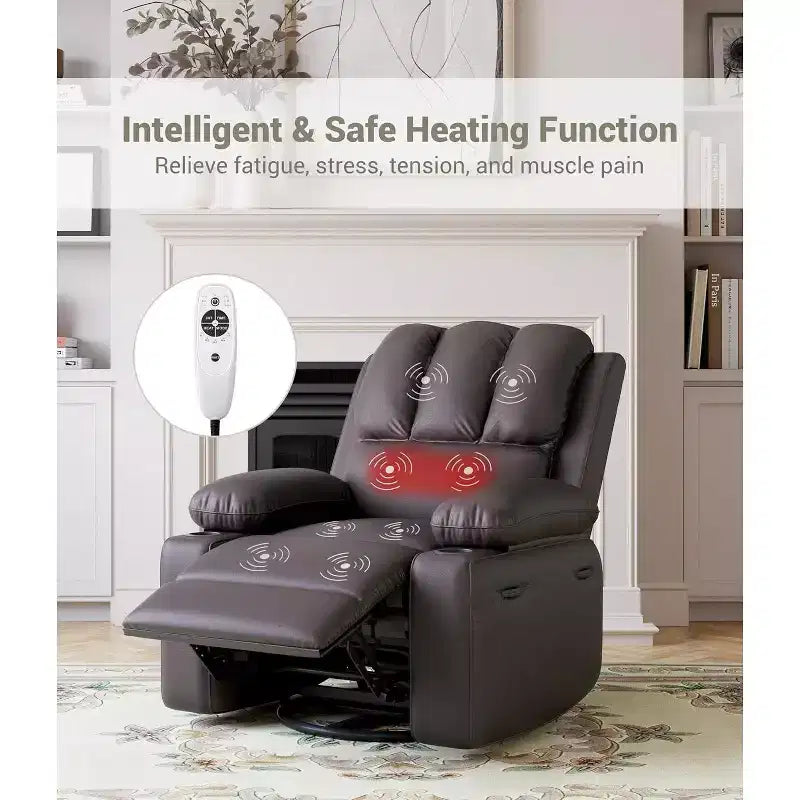 Fauteuil inclinable Acekool avec massage et chaleur