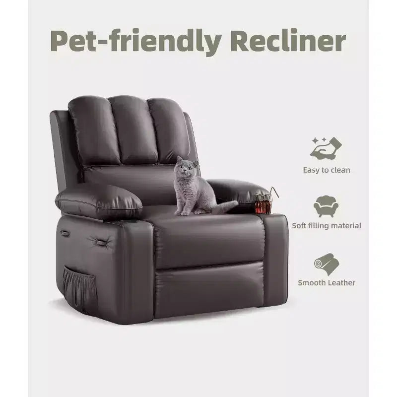 Fauteuil inclinable Acekool avec massage et chaleur