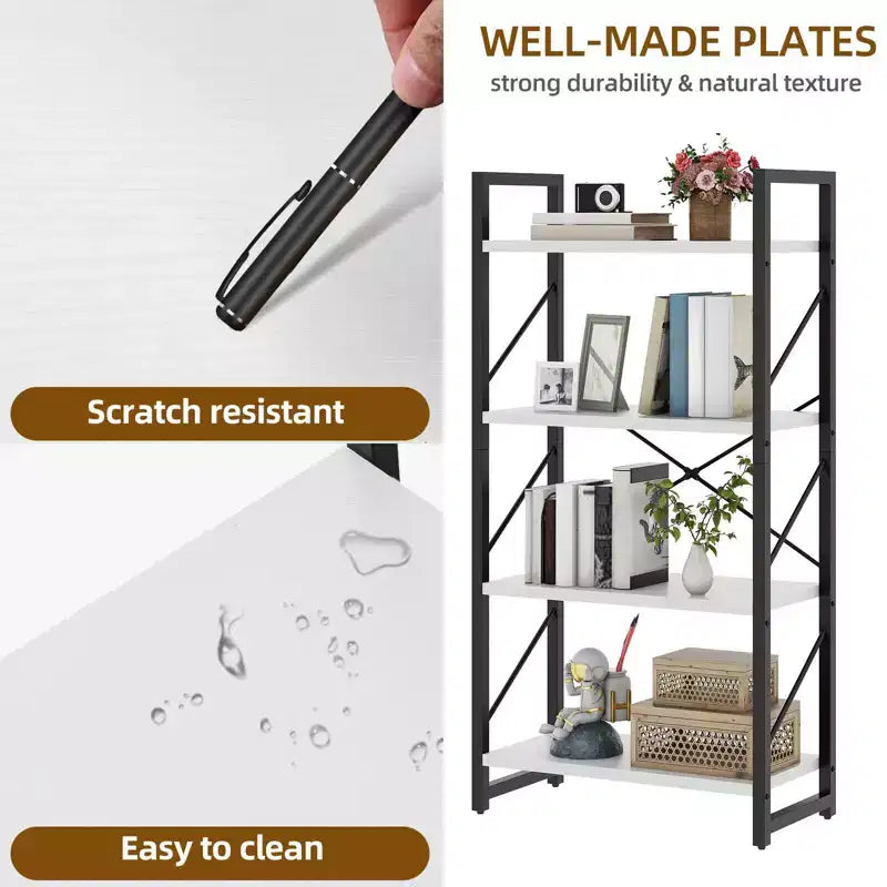 Étagère d'angle à 4 niveaux