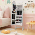 Boîte à bijoux Cœur Enfant Armoire à bijoux blanche