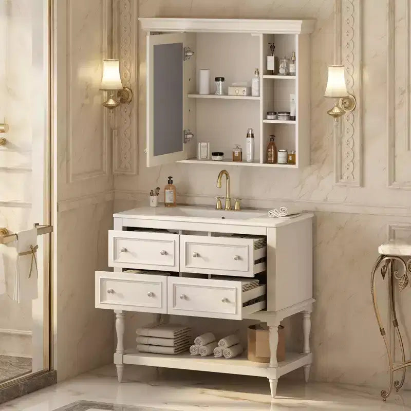 Armoire de toilette avec étagère réglable