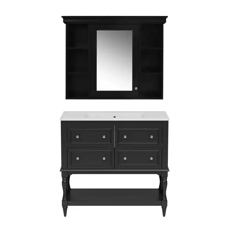 Armoire de toilette avec étagère réglable