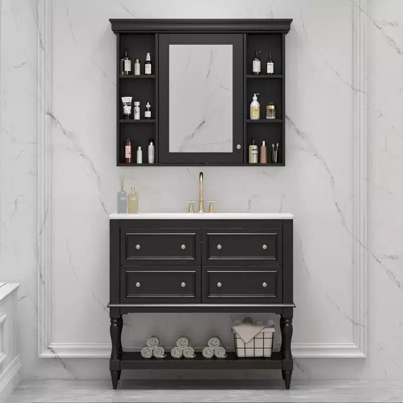 Armoire de toilette avec étagère réglable