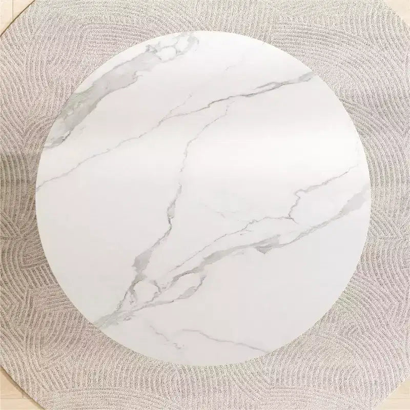 Table à manger ronde moderne