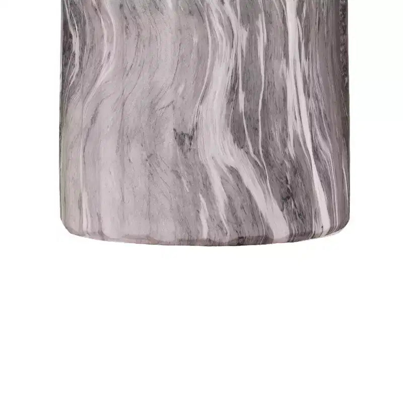 Table d'appoint moderne en béton léger pour intérieur/extérieur