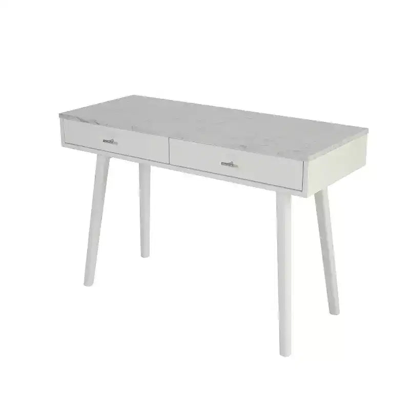 Bureau en marbre blanc